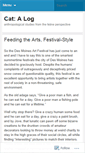 Mobile Screenshot of catslog.wordpress.com
