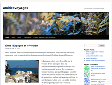 Tablet Screenshot of amidesvoyages.wordpress.com