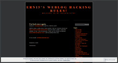 Desktop Screenshot of erni5.wordpress.com