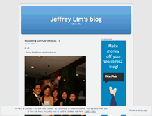 Tablet Screenshot of jeffreylim.wordpress.com