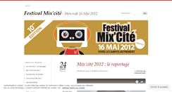 Desktop Screenshot of mixcite.wordpress.com