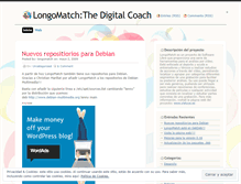 Tablet Screenshot of longomatch.wordpress.com