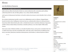 Tablet Screenshot of elossa.wordpress.com