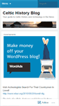 Mobile Screenshot of celtichist.wordpress.com