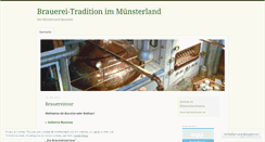 Desktop Screenshot of eiskellerbrauerei.wordpress.com