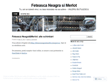 Tablet Screenshot of feteascaneagrasimerlot.wordpress.com