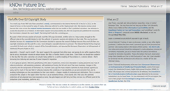 Desktop Screenshot of knowfuture.wordpress.com