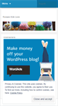 Mobile Screenshot of kidsrecipes2009.wordpress.com