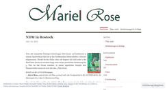 Desktop Screenshot of mariel1991.wordpress.com