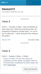 Mobile Screenshot of hesson11.wordpress.com
