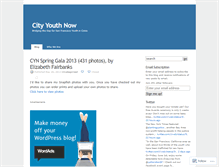 Tablet Screenshot of cityyouthnow.wordpress.com