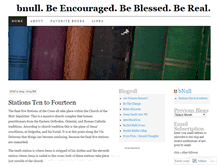 Tablet Screenshot of bnull.wordpress.com