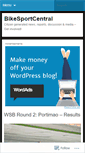 Mobile Screenshot of bikesportcentral.wordpress.com