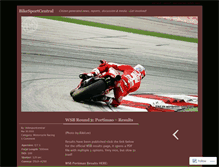 Tablet Screenshot of bikesportcentral.wordpress.com