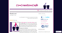 Desktop Screenshot of cocreationcafe.wordpress.com