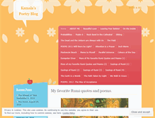 Tablet Screenshot of kamalamoore.wordpress.com