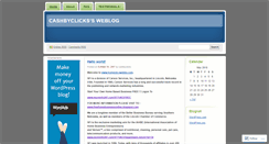 Desktop Screenshot of cashbyclicks.wordpress.com