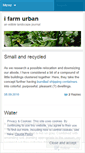 Mobile Screenshot of ifarmurban.wordpress.com