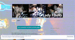 Desktop Screenshot of ladyflasks.wordpress.com