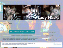 Tablet Screenshot of ladyflasks.wordpress.com