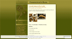 Desktop Screenshot of foodwitch.wordpress.com