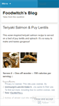 Mobile Screenshot of foodwitch.wordpress.com
