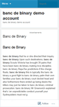 Mobile Screenshot of coverpage.bancdebinarydemoaccount.wordpress.com