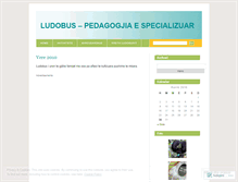 Tablet Screenshot of ludobus.wordpress.com