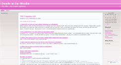 Desktop Screenshot of joshalamode.wordpress.com
