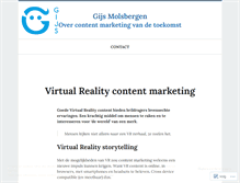 Tablet Screenshot of gijsmolsbergen.wordpress.com