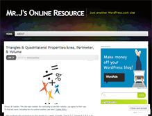 Tablet Screenshot of misterjonline.wordpress.com