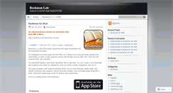 Desktop Screenshot of bookmanlab.wordpress.com