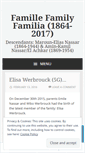 Mobile Screenshot of famillenassar.wordpress.com