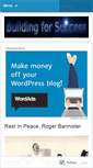 Mobile Screenshot of buildingforsuccess.wordpress.com