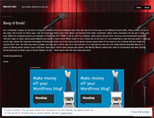 Tablet Screenshot of iwildcard.wordpress.com