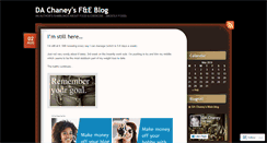Desktop Screenshot of dachaneyfoodblog.wordpress.com