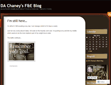 Tablet Screenshot of dachaneyfoodblog.wordpress.com