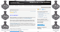 Desktop Screenshot of bleacherbumblog.wordpress.com