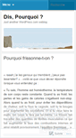 Mobile Screenshot of dispourquoi.wordpress.com