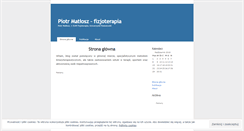 Desktop Screenshot of piotrmatlosz.wordpress.com