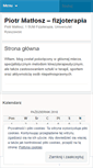 Mobile Screenshot of piotrmatlosz.wordpress.com