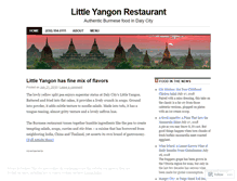 Tablet Screenshot of littleyangon.wordpress.com