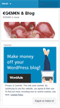 Mobile Screenshot of egowich.wordpress.com