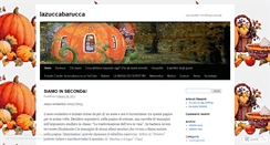 Desktop Screenshot of lazuccabarucca.wordpress.com