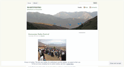 Desktop Screenshot of martinkyrg.wordpress.com