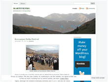 Tablet Screenshot of martinkyrg.wordpress.com