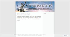 Desktop Screenshot of direitouit10.wordpress.com