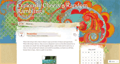 Desktop Screenshot of curiouslycheezy.wordpress.com