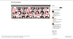 Desktop Screenshot of fluztypingzoo.wordpress.com