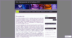Desktop Screenshot of aiq2011.wordpress.com